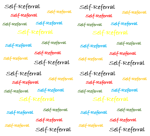 Self-Referral